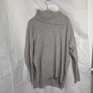 Nordstrom Heather Gray Turtleneck Sweater
